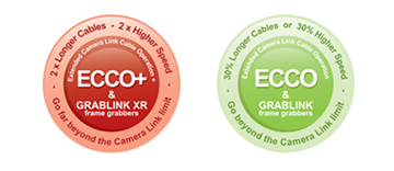 ECCO+ / ECCO：Extended Camera Link Cable Operation (カメラ リンク ケーブル延長補償機能)